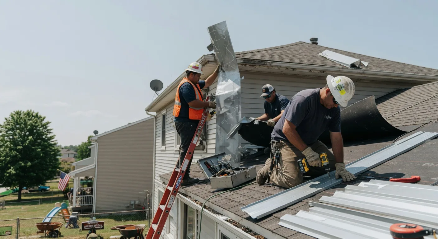 Metal Roof Repair in South Rockwood, MI